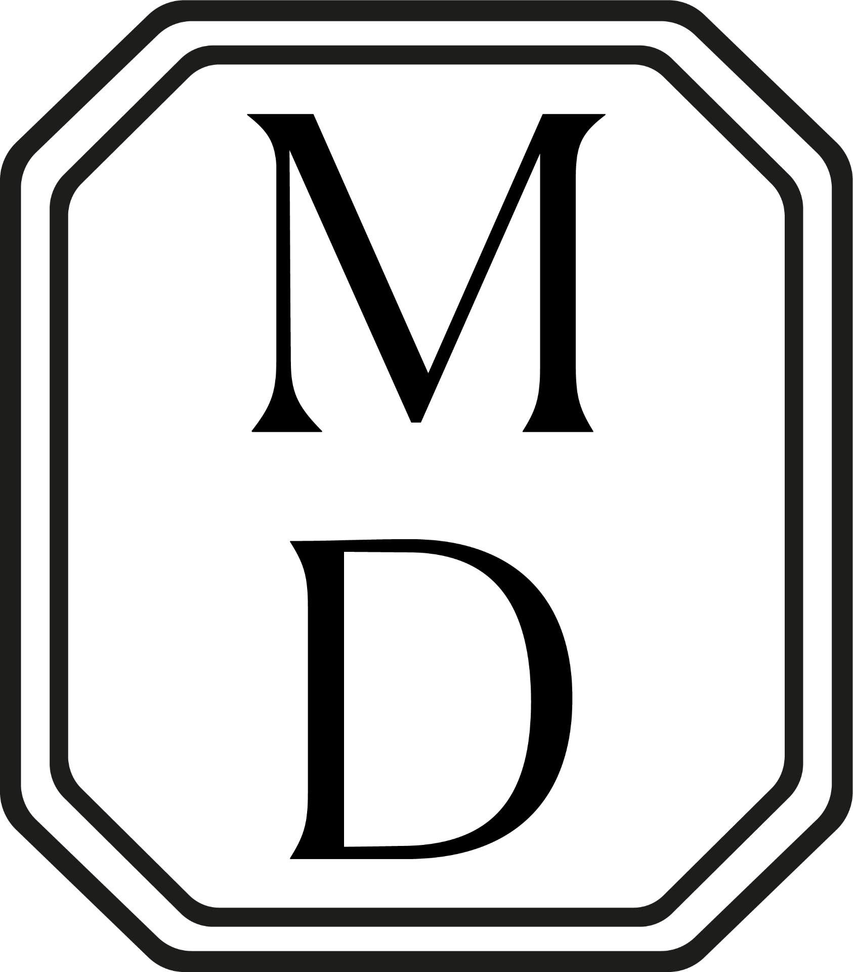 MD monogram